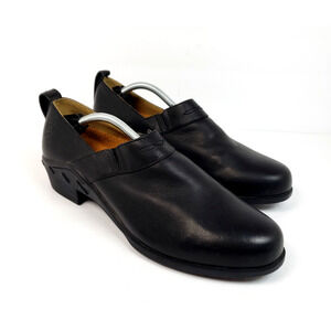 Ariat Paddock Womens Size 9.5 B Black Leather Slip On Loafer Bootie Shoes 52301